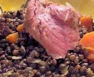 Petit salé aux lentilles