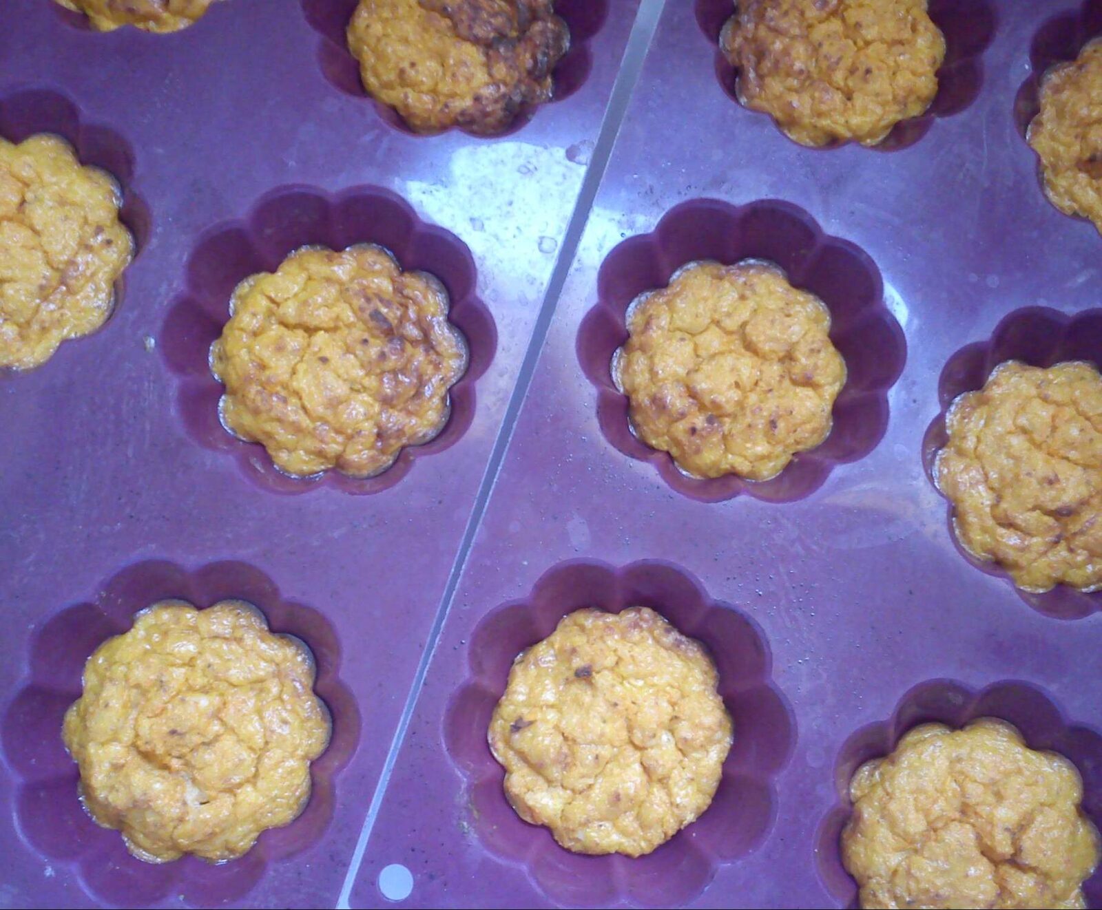 Petits flans de carotte ultra-rapide!