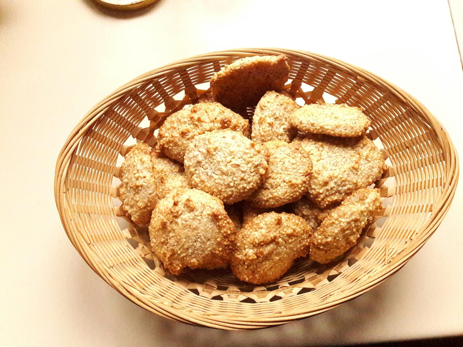 Petits gâteaux millet /noisettes
