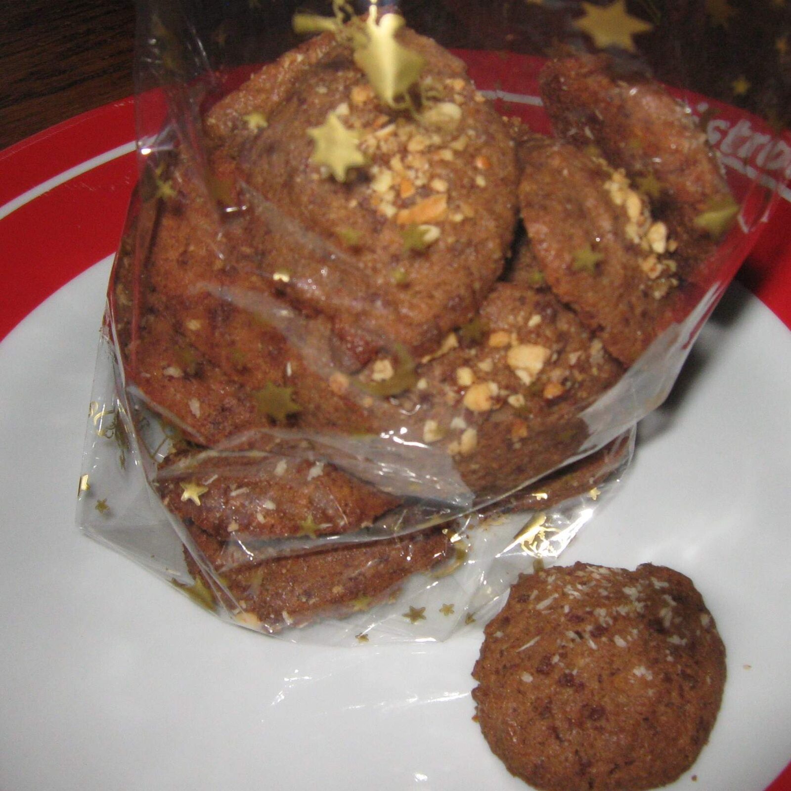 Petits gâteaux pour recycler les vieux fonds de biscuits