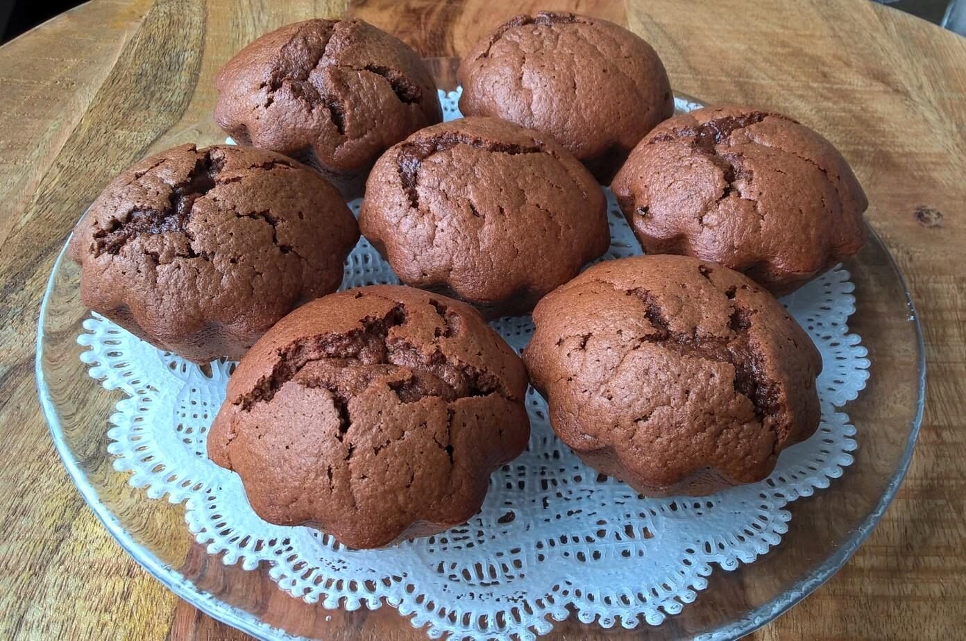 Petits moelleux au chocolat à IG bas