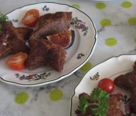 Petits muffins au bleu et aux poires....