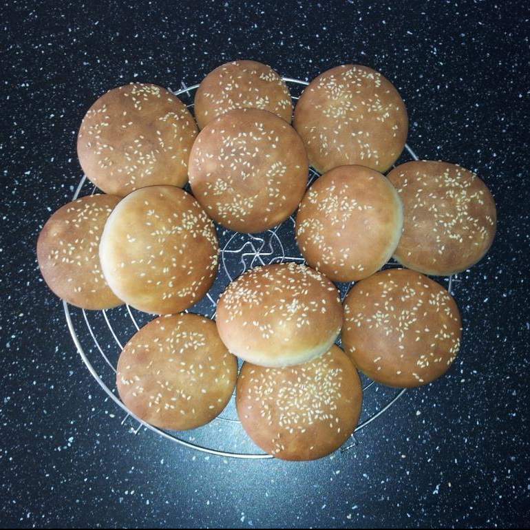 Petits pains américains pour hamburger