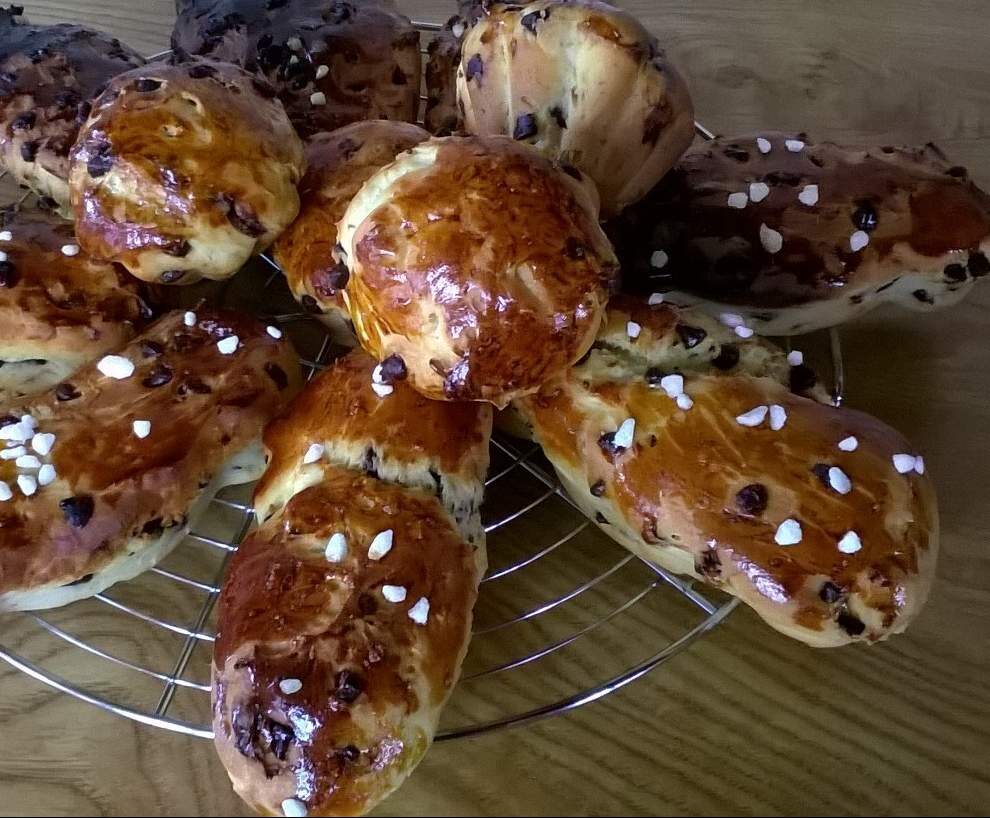 Petits Pains au lait et Pépites de Chocolat