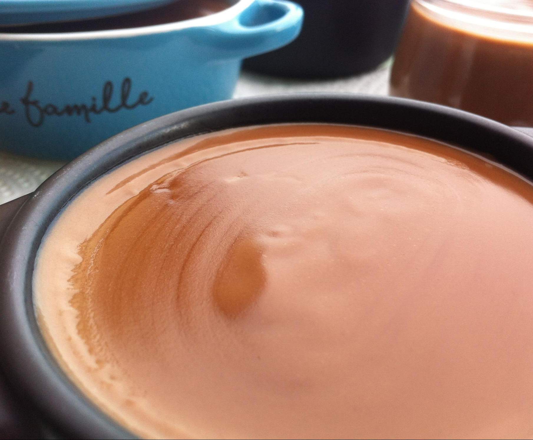 petits pots de crème cacao