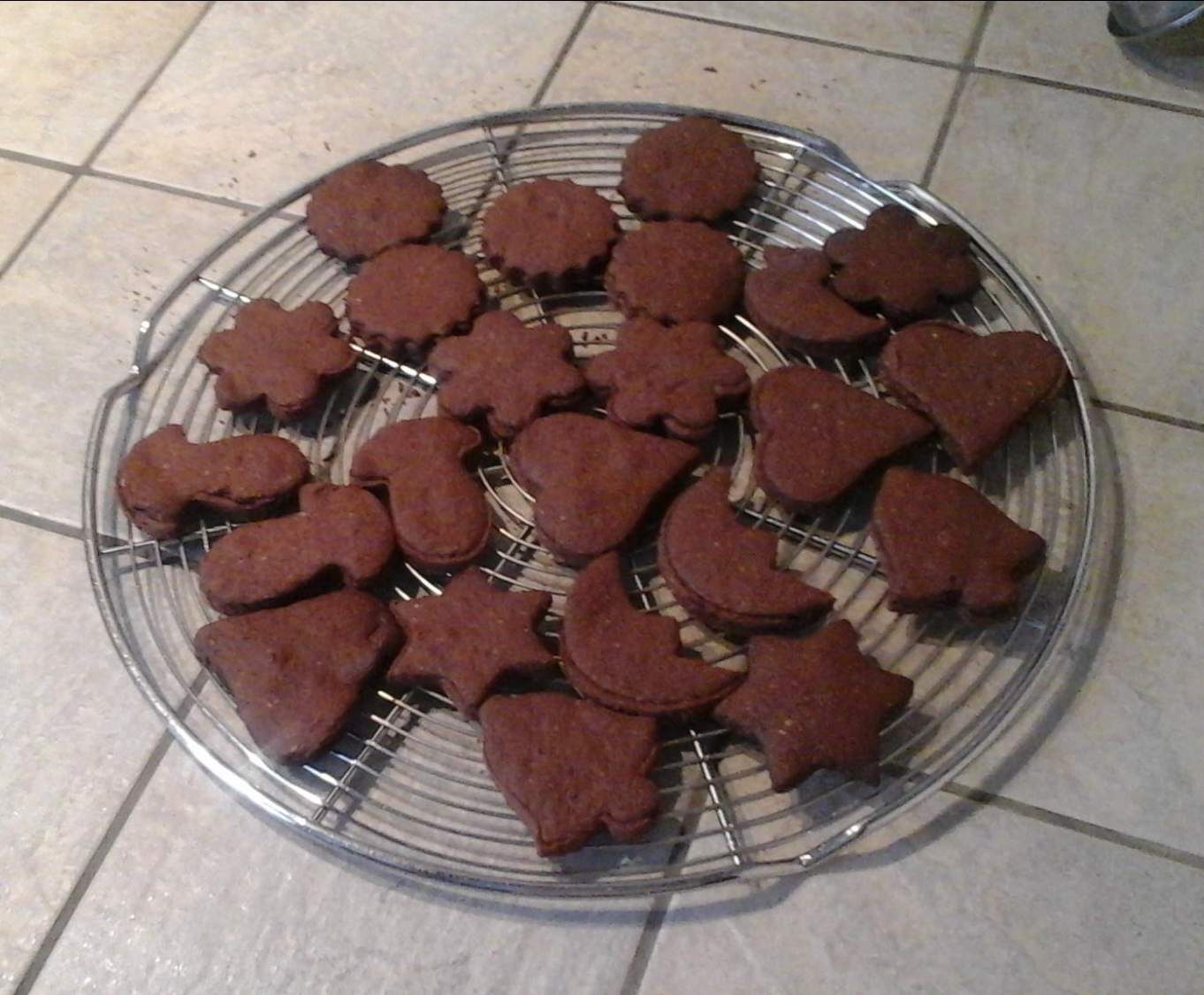 Petits sablés au cacao (ultra rapide)