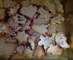 Petits sablés miel canelle