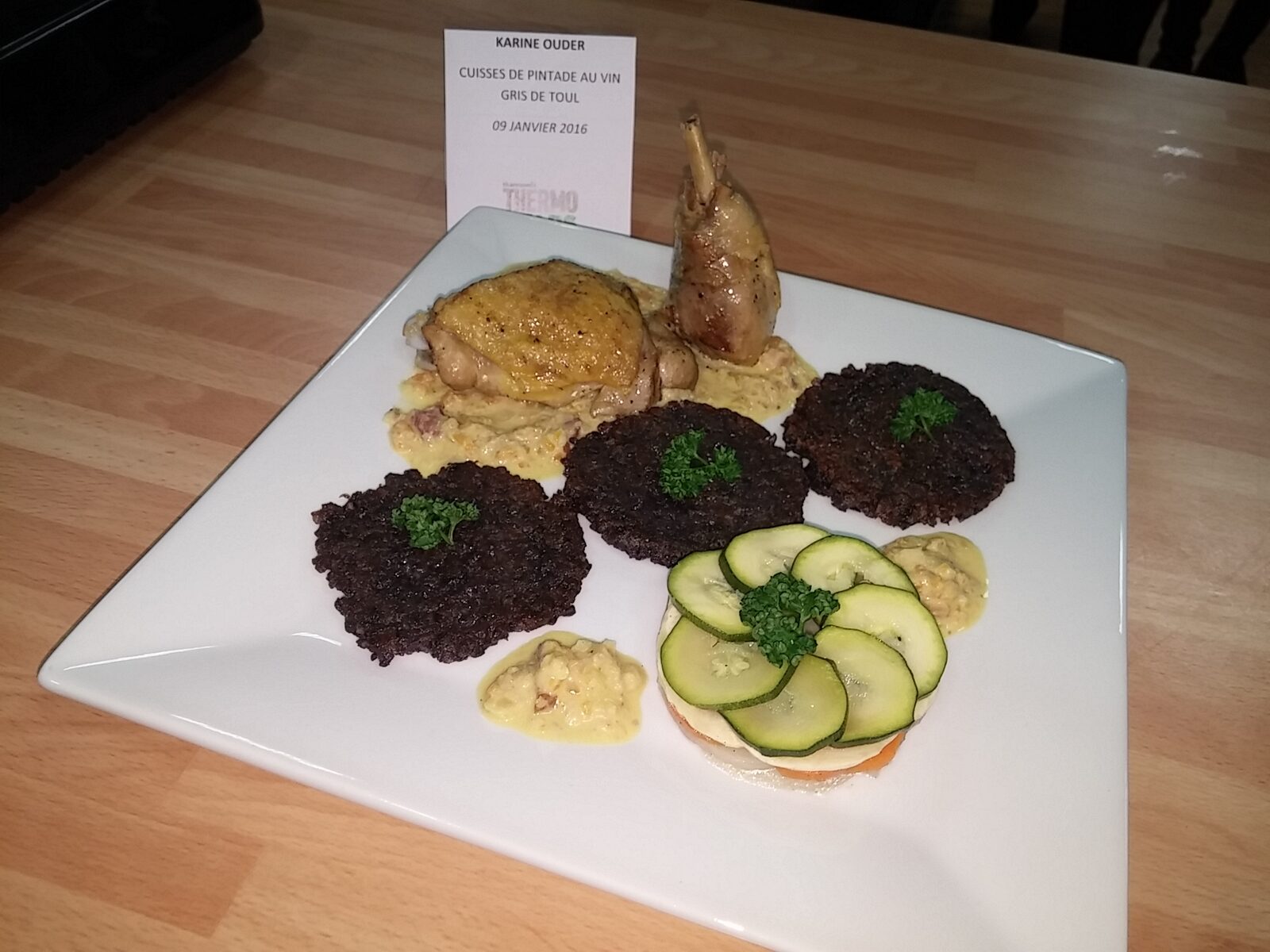 Pintade à la Lorraine