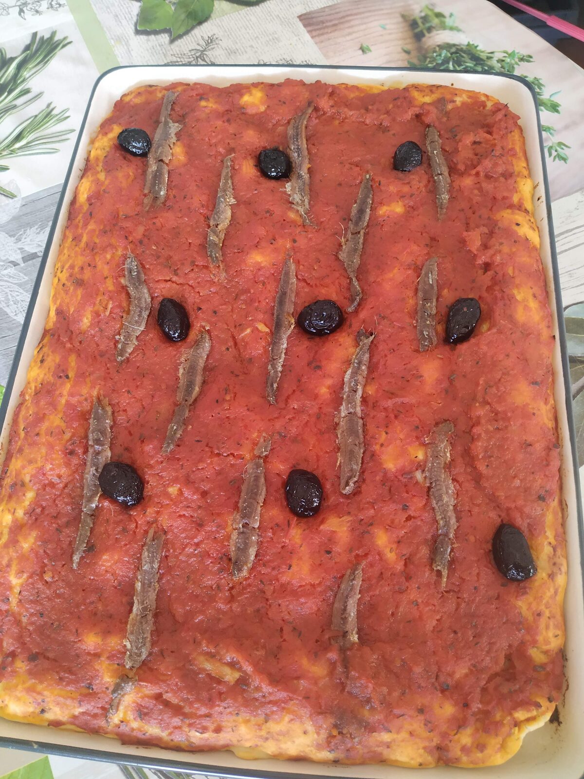 PIZZA ANCHOIS COMME CHEZ LE BOULANGER