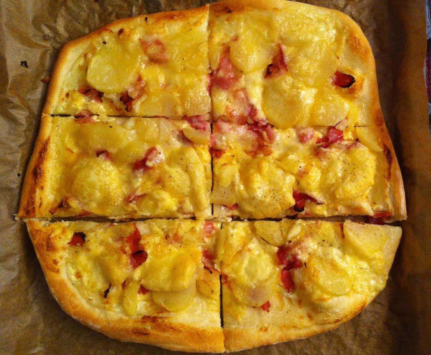Pizza Raclette Savoyarde