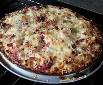 Pizza WW pâte chou-fleur