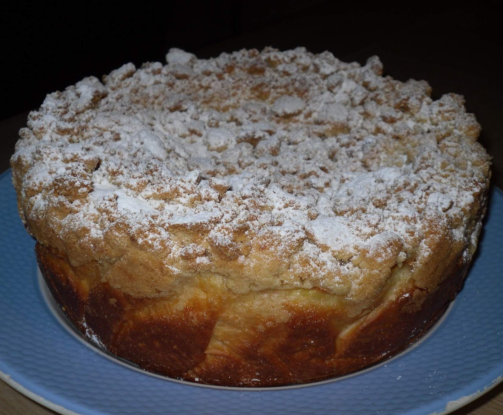 Placek a la crème, Pommes ou Abricots