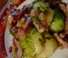 Poelée de choux de Bruxelles