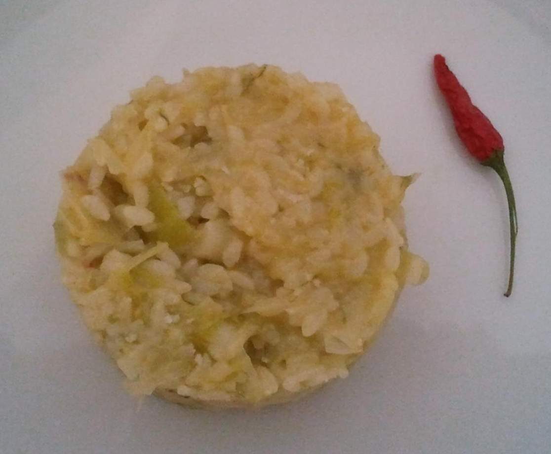 Poireaux façon risotto