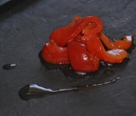 Poivron rouge en douceur