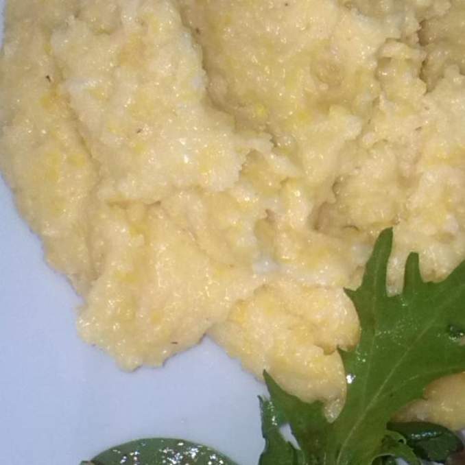 Polenta au gorgonzola