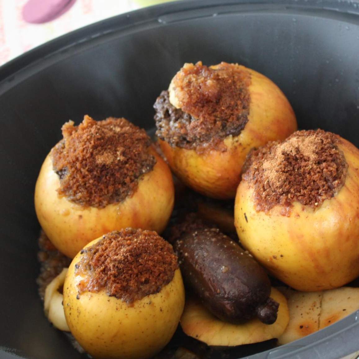 Pomme vapeur au boudins noirs