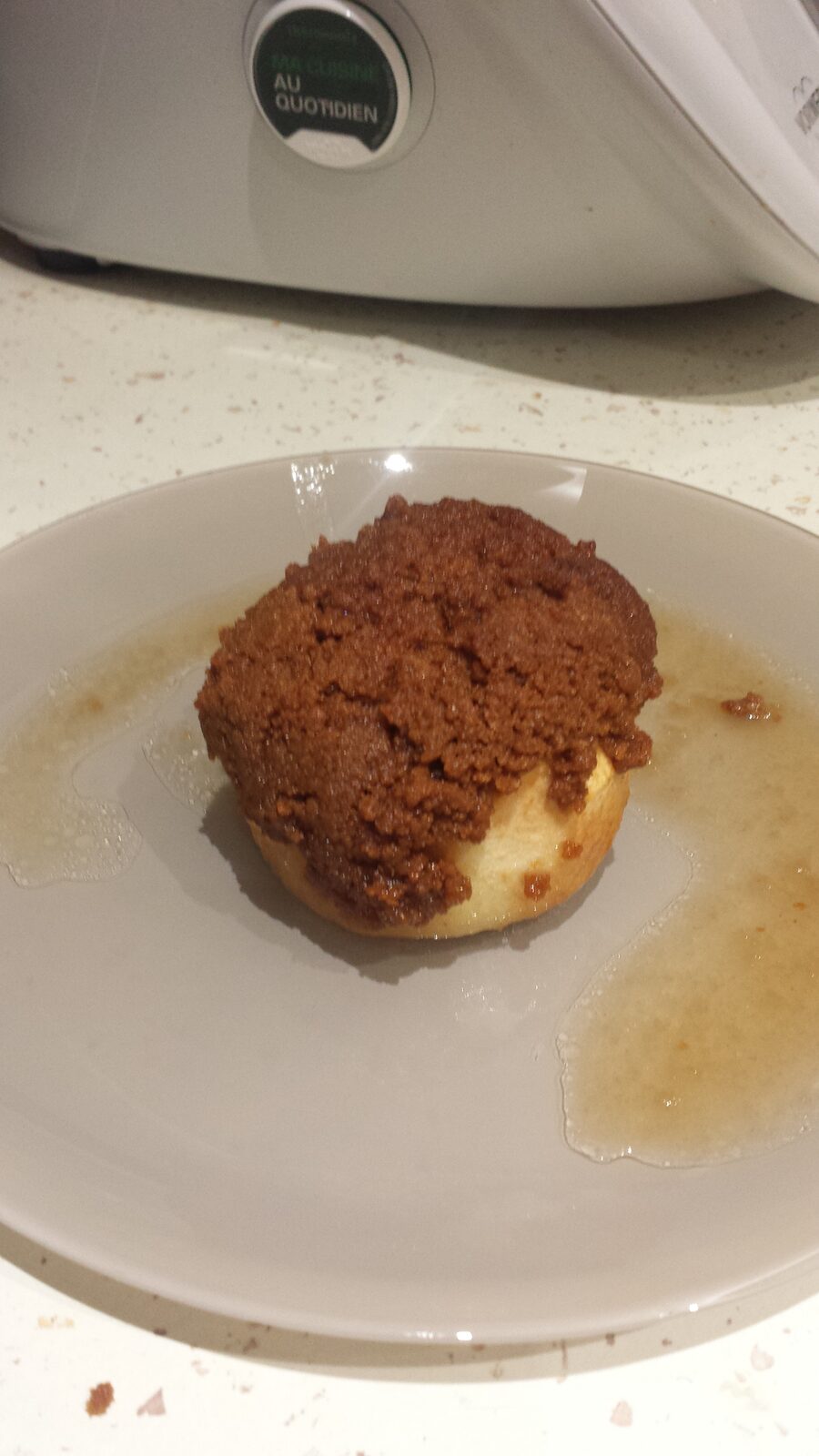 Pommes aux spéculoos cuites au four