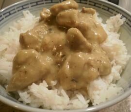 Porc au curry