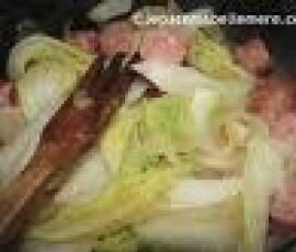 Potée aux choux chinois