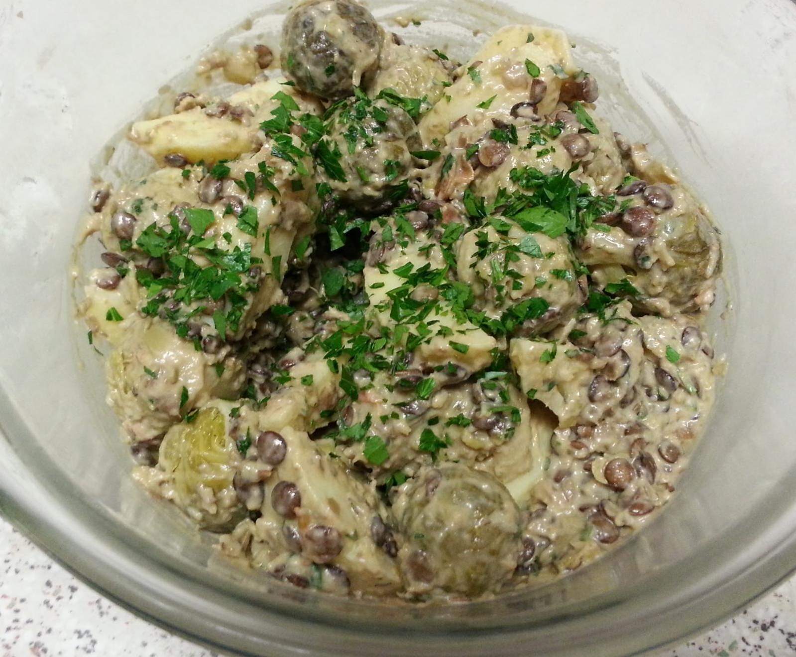 potée lentilles végé