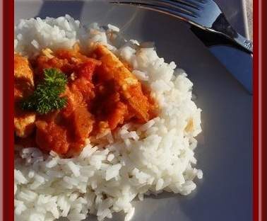 Poulet à la tomate et au Piment d'Espelette