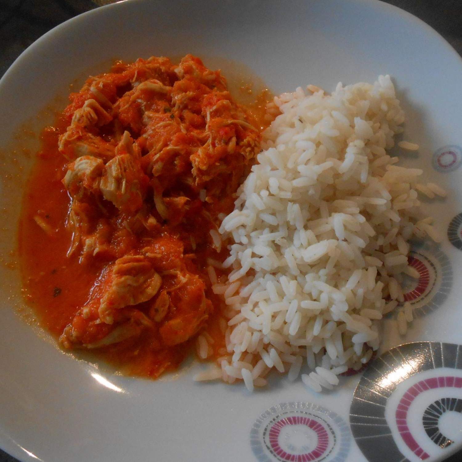 Poulet aux poivrons rouges (Castro)