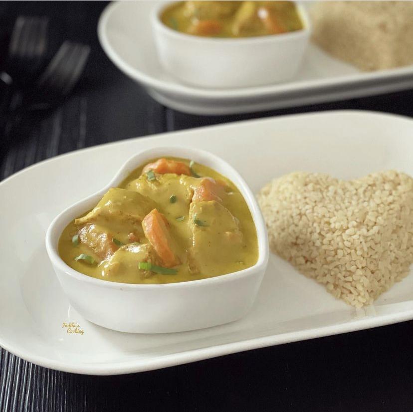 POULET CAROTTES & BOULGOUR by Fadilascooking