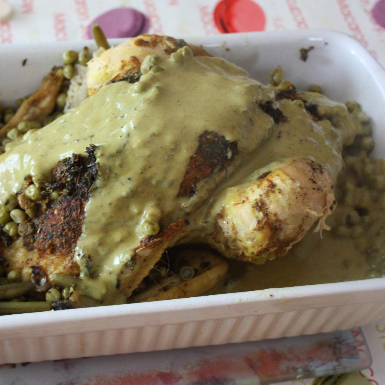 Poulet épicé au varoma