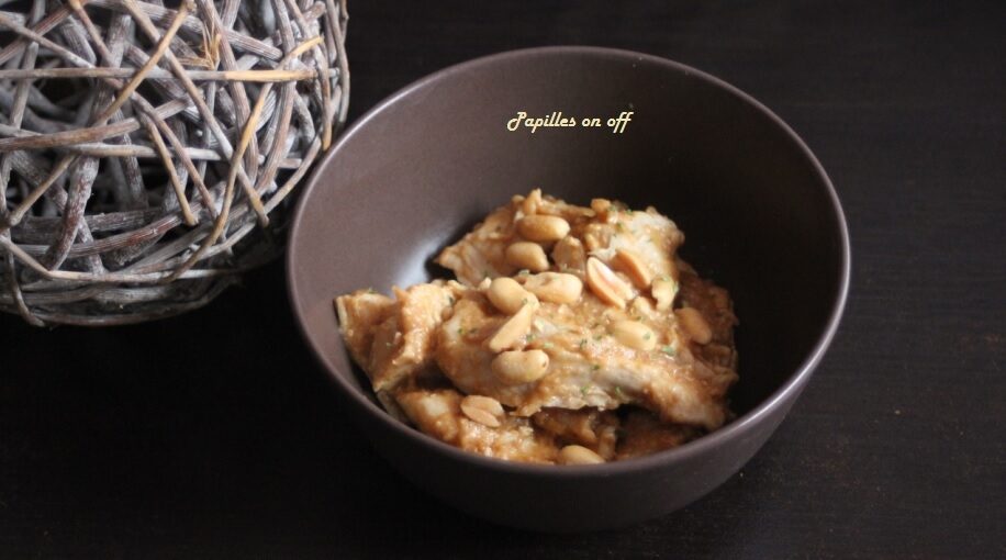 Poulet Mafé à la cacahuète