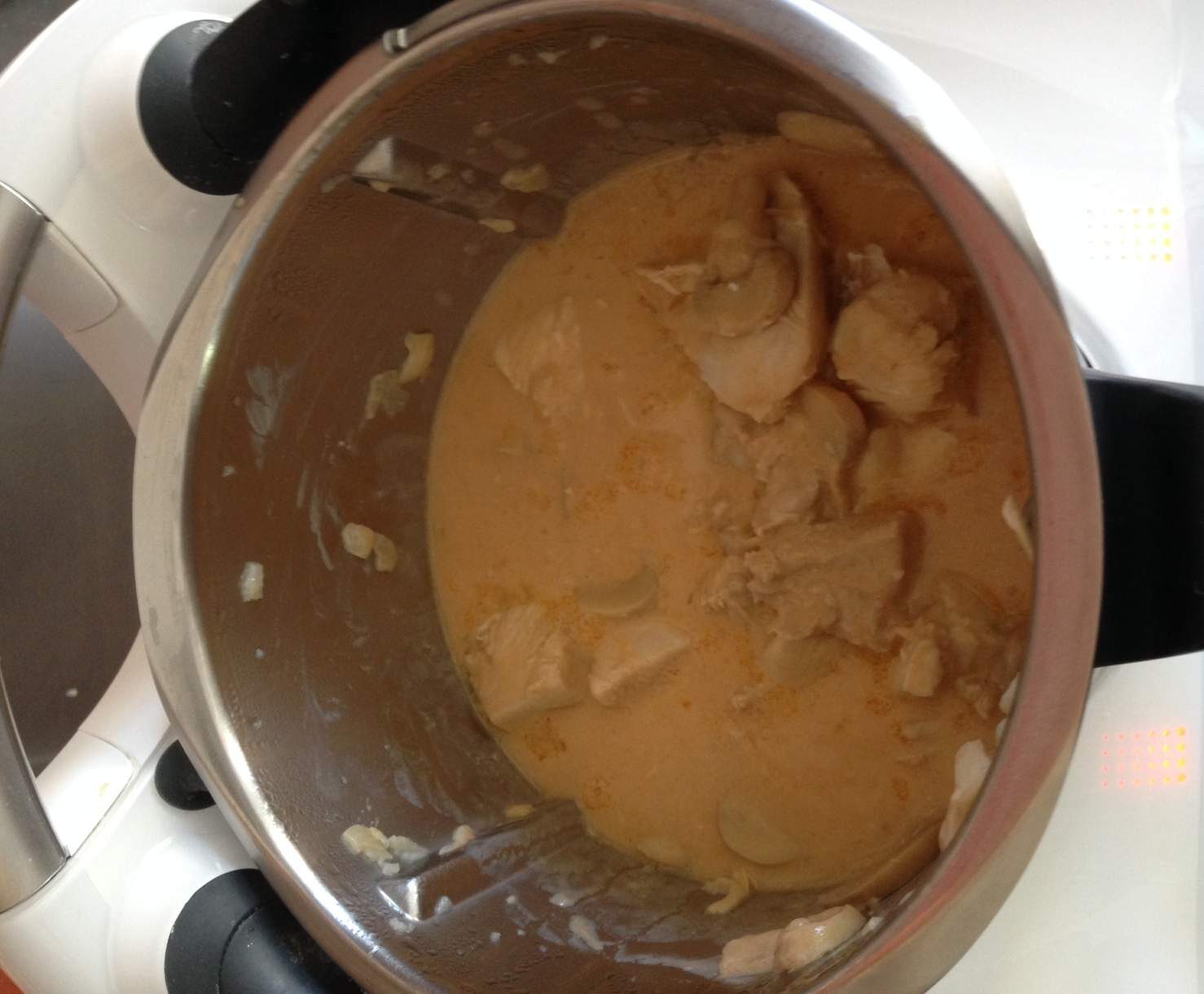 Poulet stroganoff express