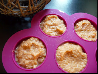 Purée aubergines tomates au kiri pour bébé