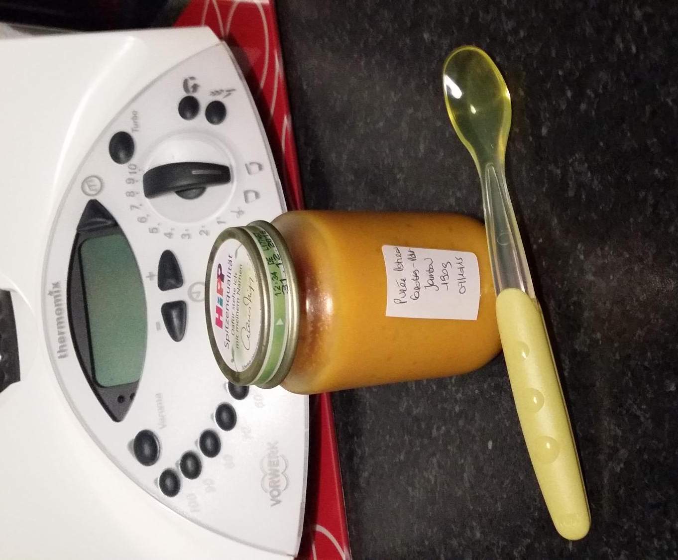 Purée bébé Potiron Carottes Pommes de terre