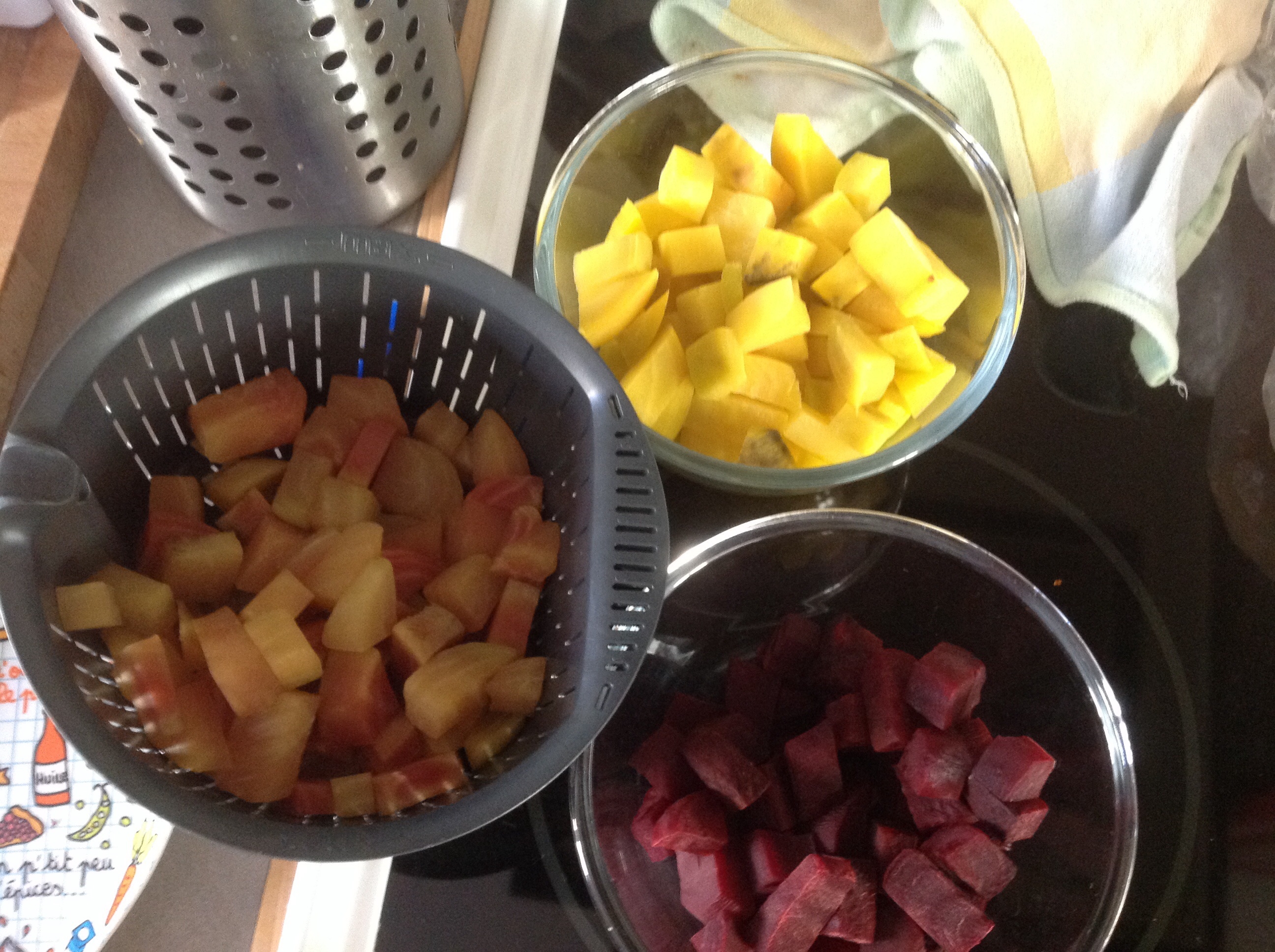 Purée betterave pour bébé- 4 mois