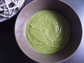 Purée blettes, courgettes, boulgour pour bébé