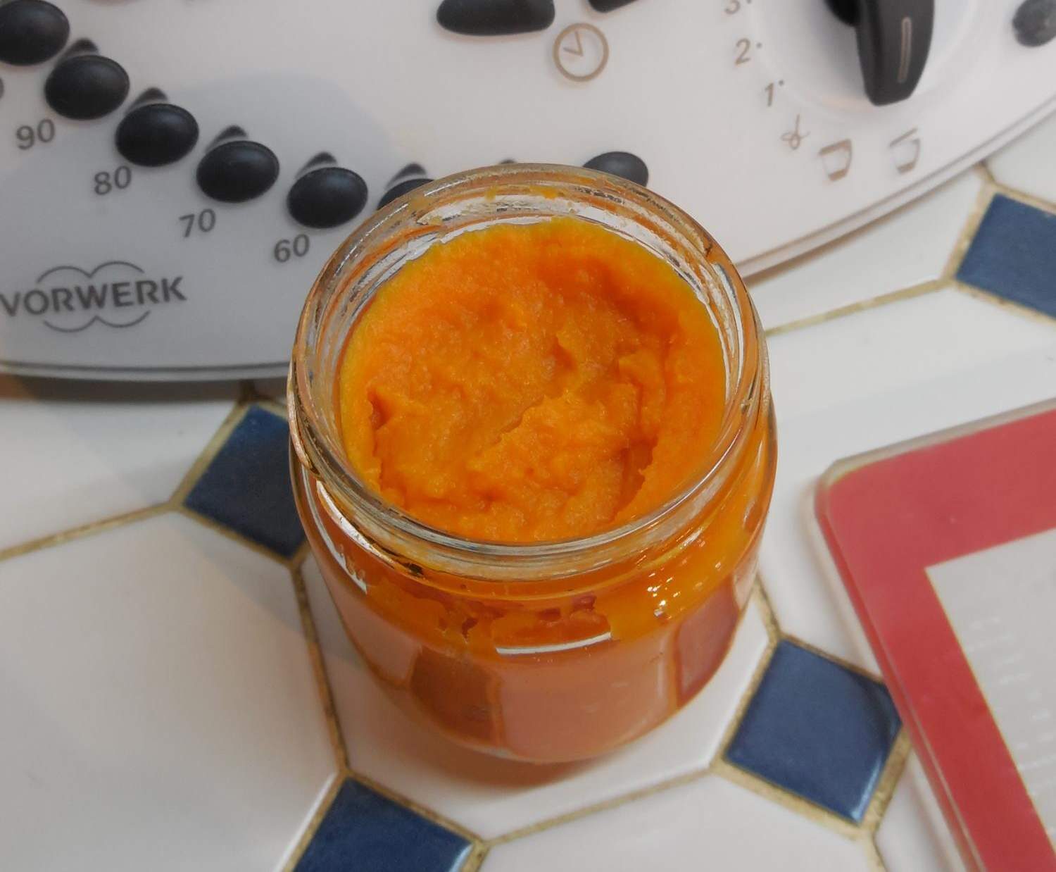 Purée carotte et patate douce