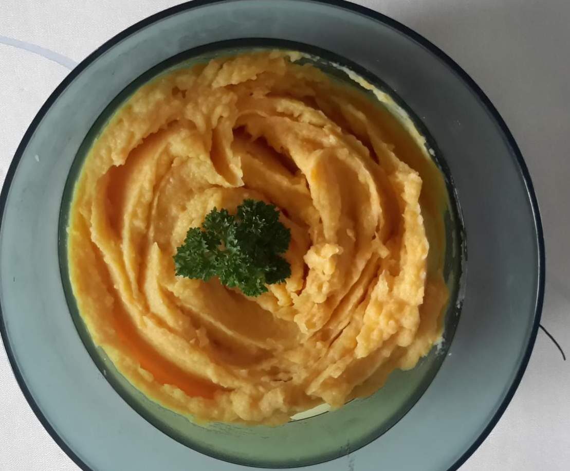 purée carottes aillée