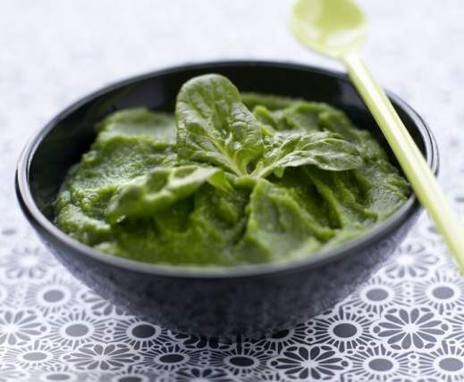 Purée d'épinards