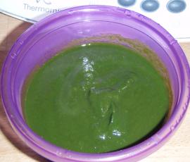 purée d'épinards bébé
