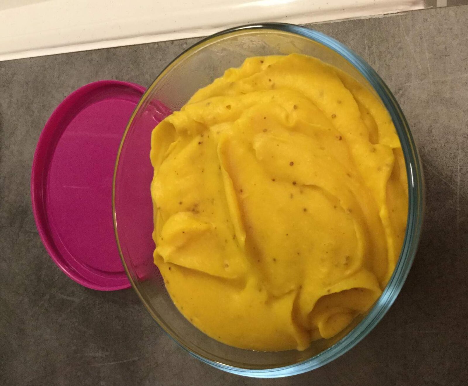 Purée de Butternut au lait de coco et curry