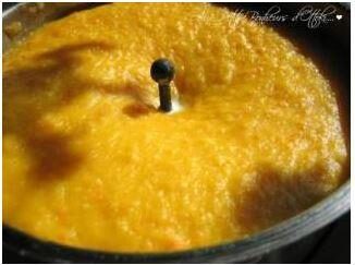Purée de carottes à l'oignon