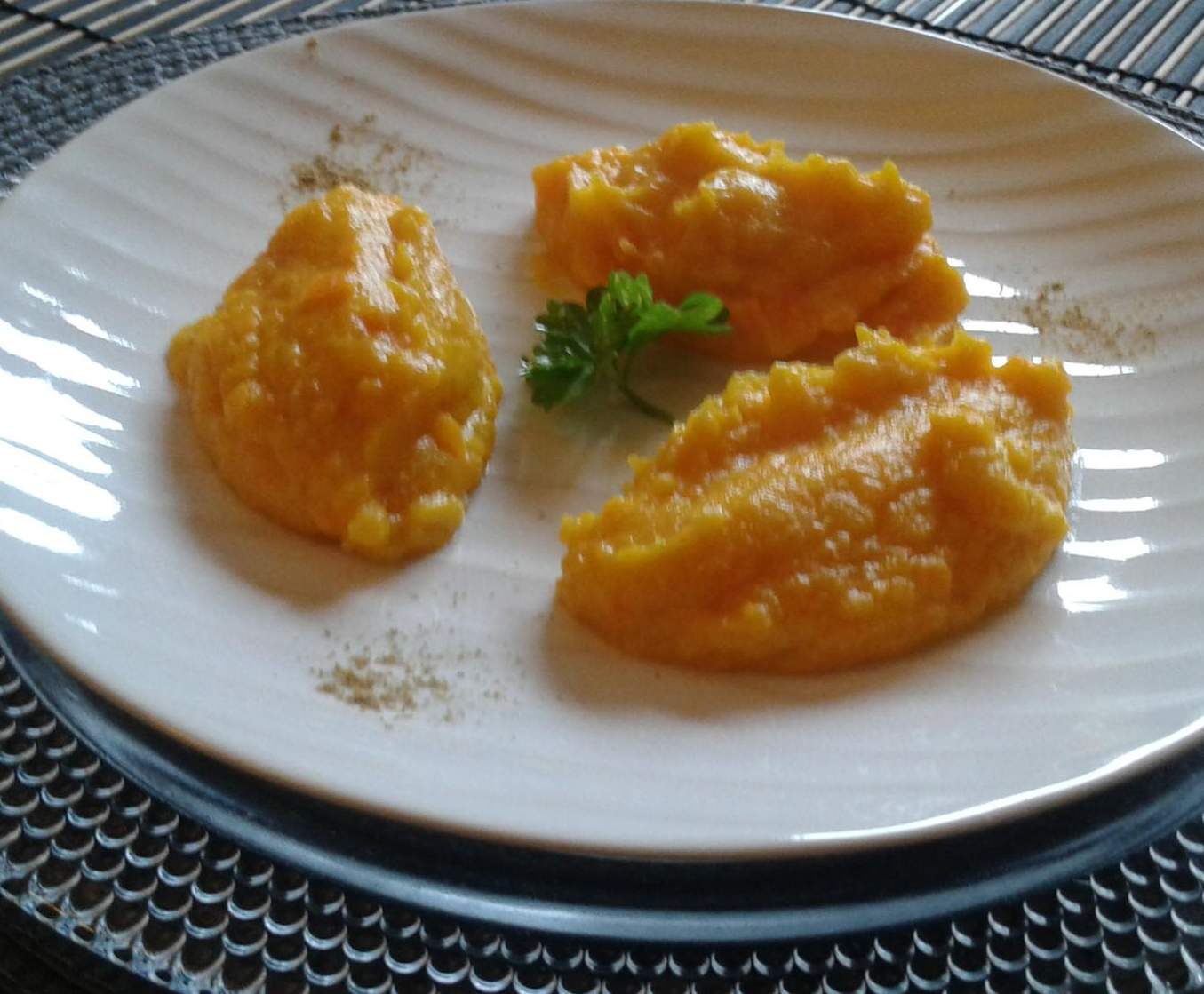 PURÉE DE CAROTTES AU CUMIN