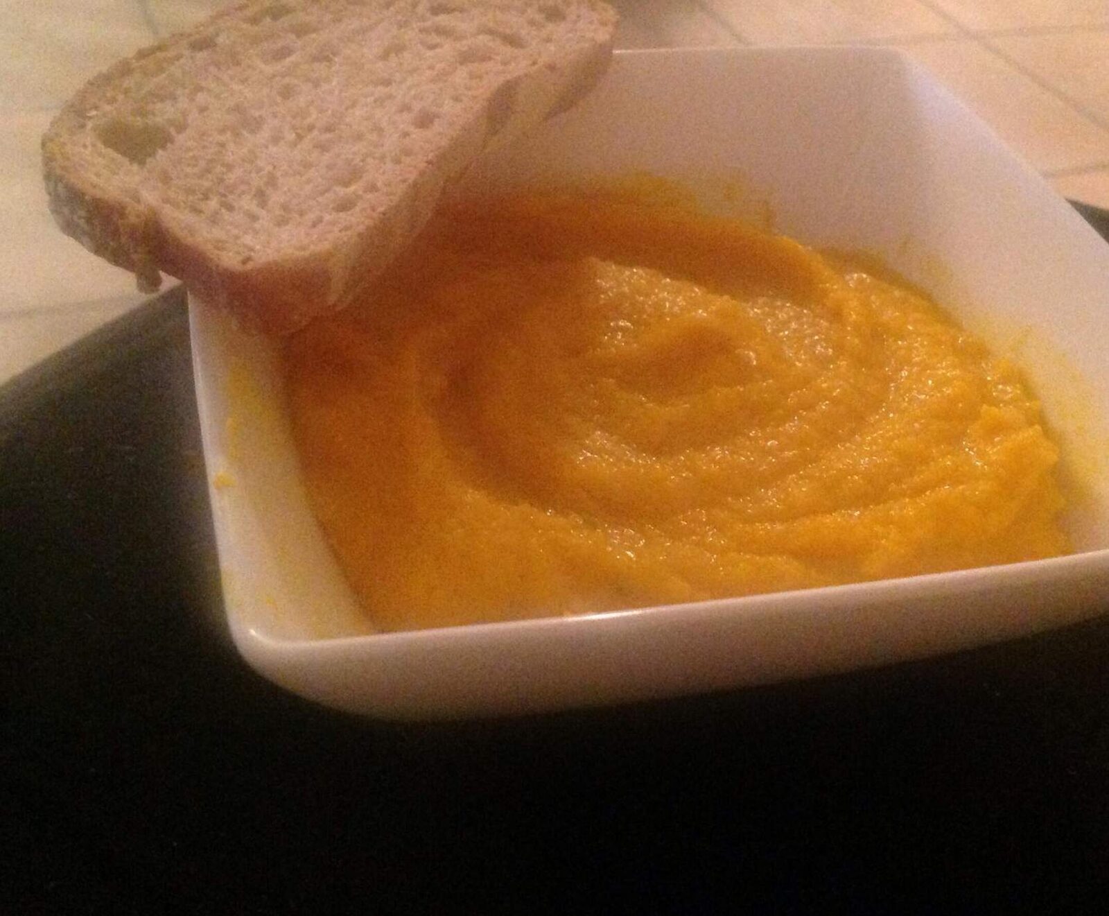 Purée de carottes au curry