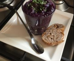 Purée de carottes violette et pomme de terre