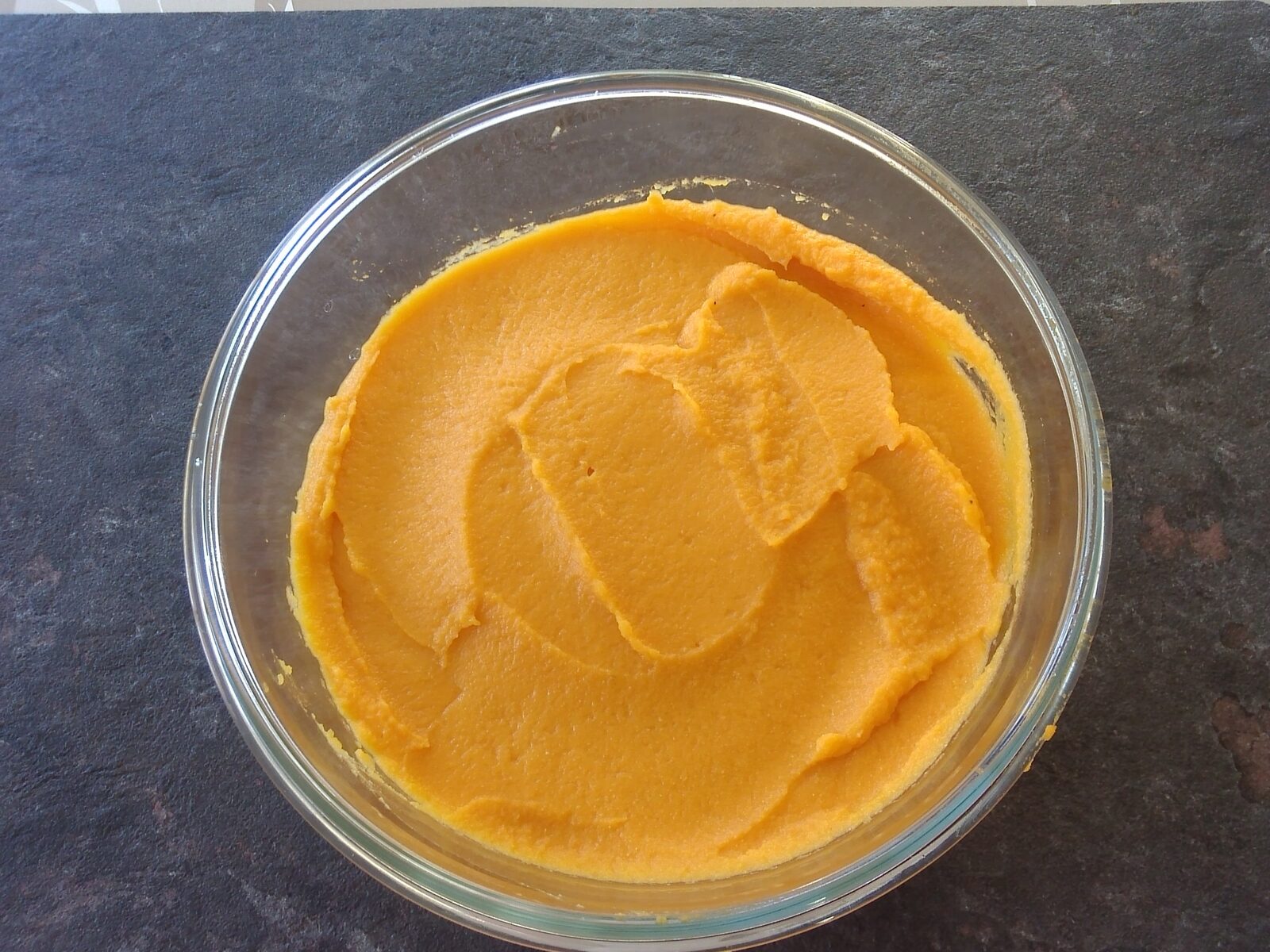 Purée de patates douces