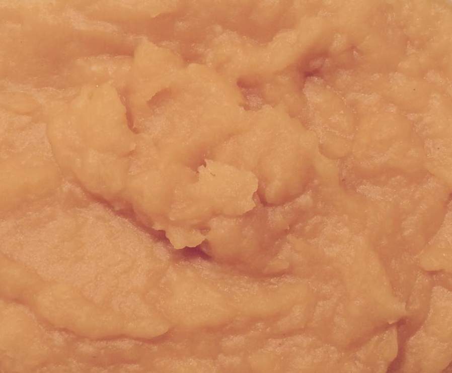 Purée de pomme de terre et patate douce