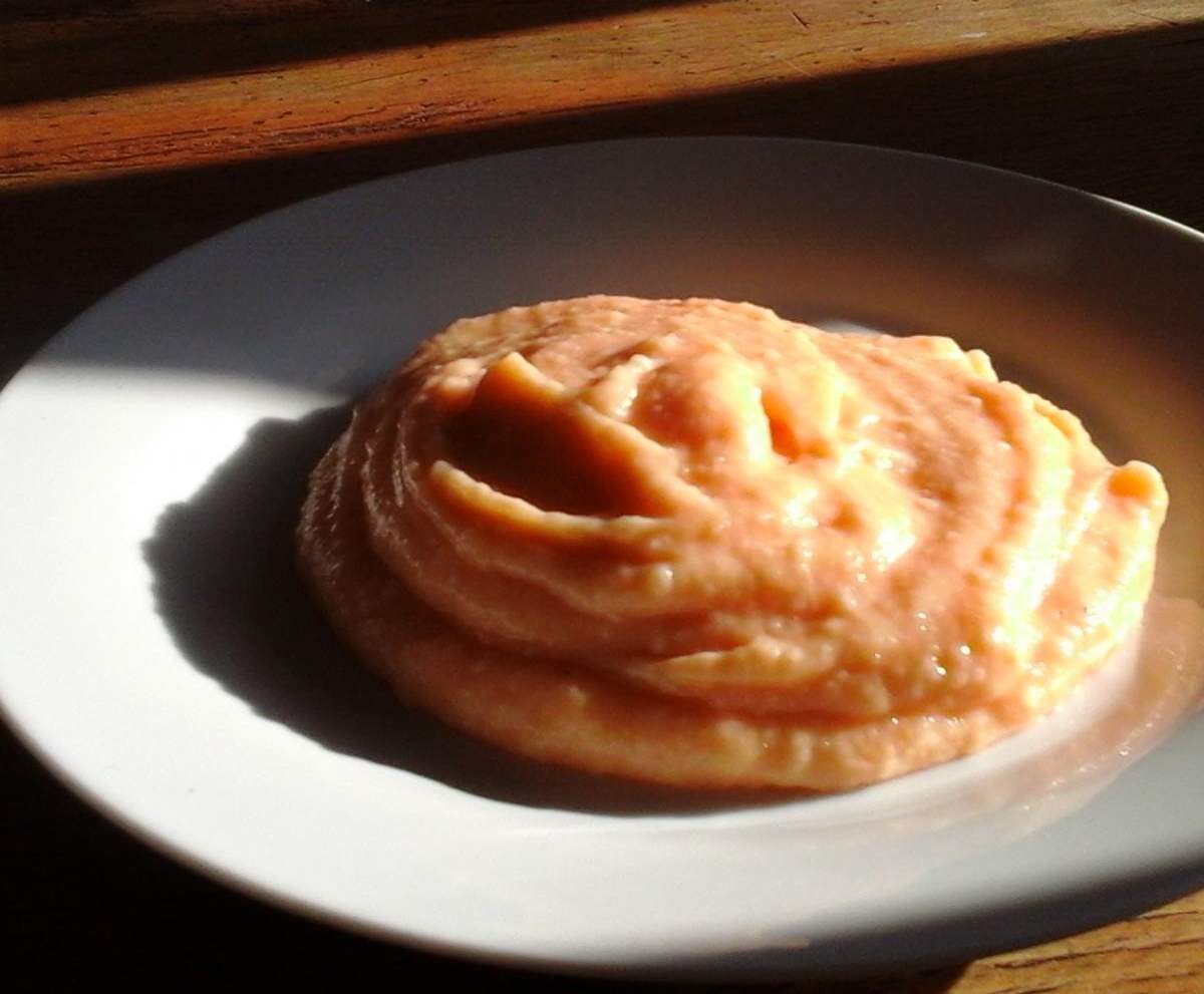 purée patate douce epice