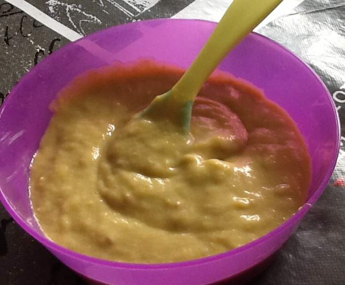 Purée poireaux bœuf pour bebe