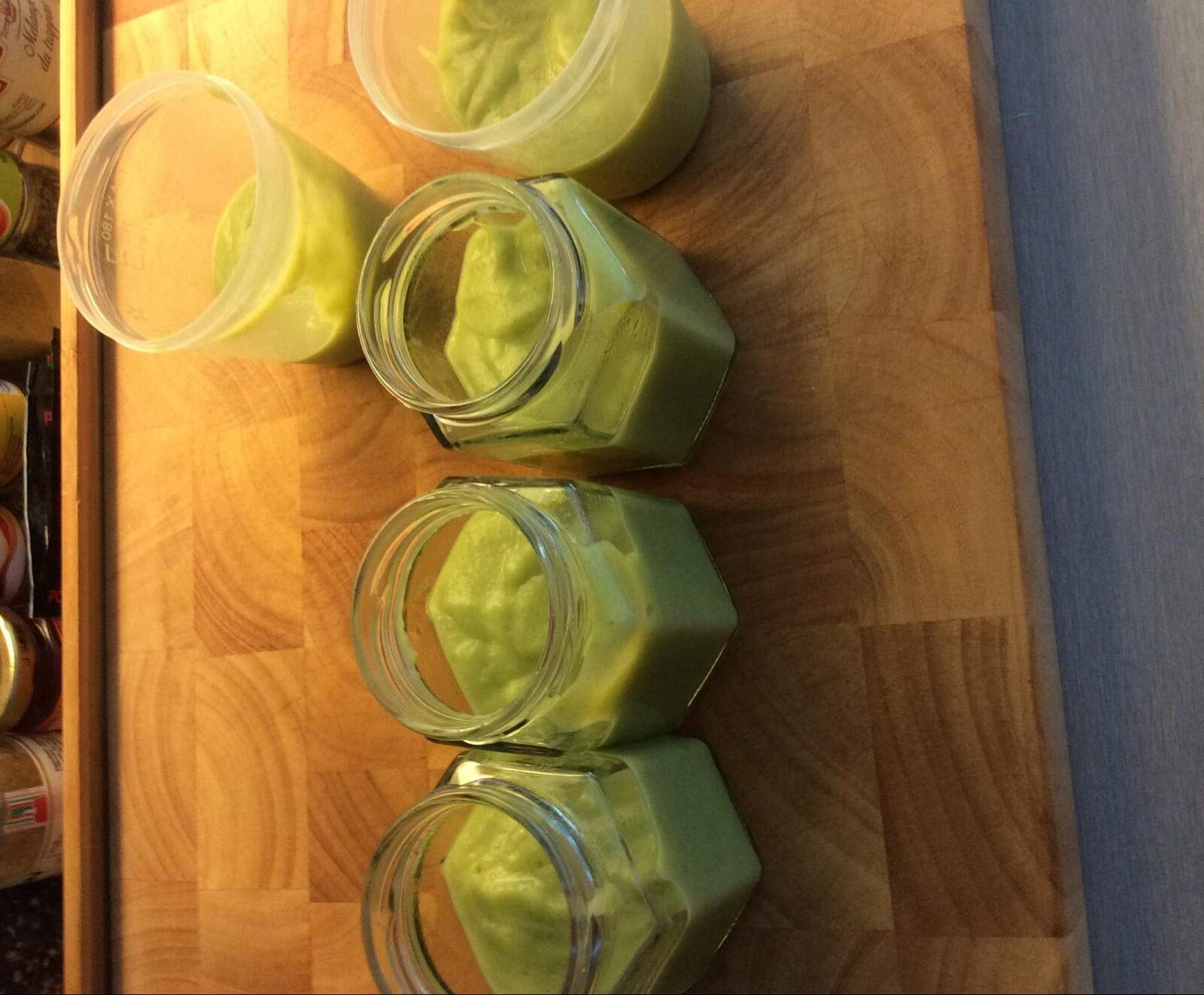 Purée pois gourmands (haricot plat) pomme de terre Bébé