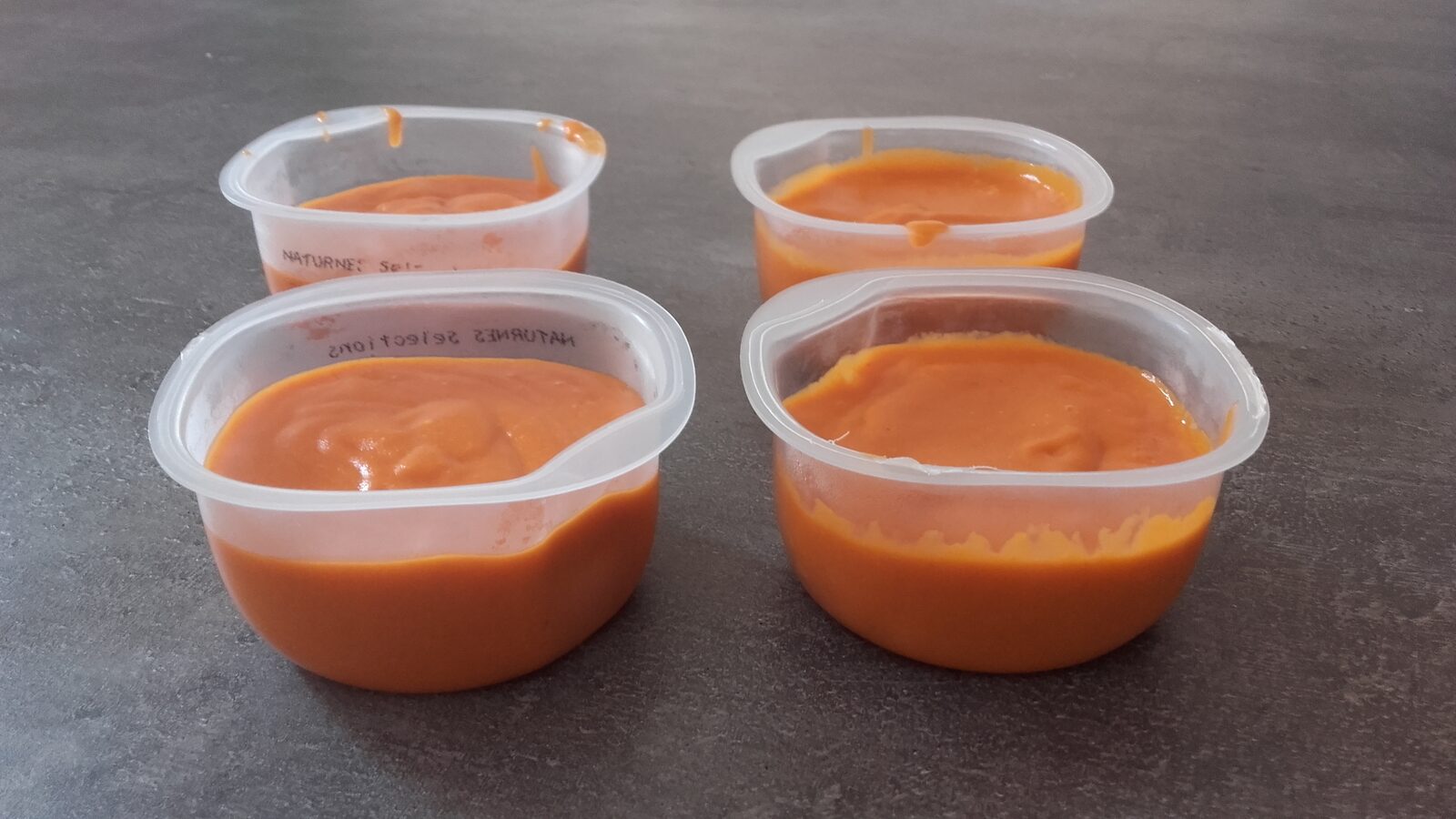 purée tomate/ boeuf bébé 6 mois